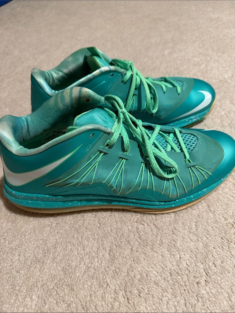 Nike AirMax LeBron 10 Low Easter Sneakers
